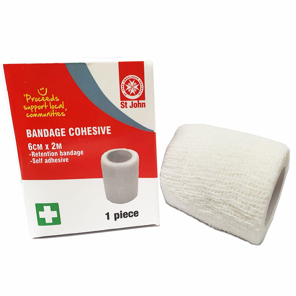 Bandage Cohesive - 6cm x 2m – St John Ambulance National Online Shop