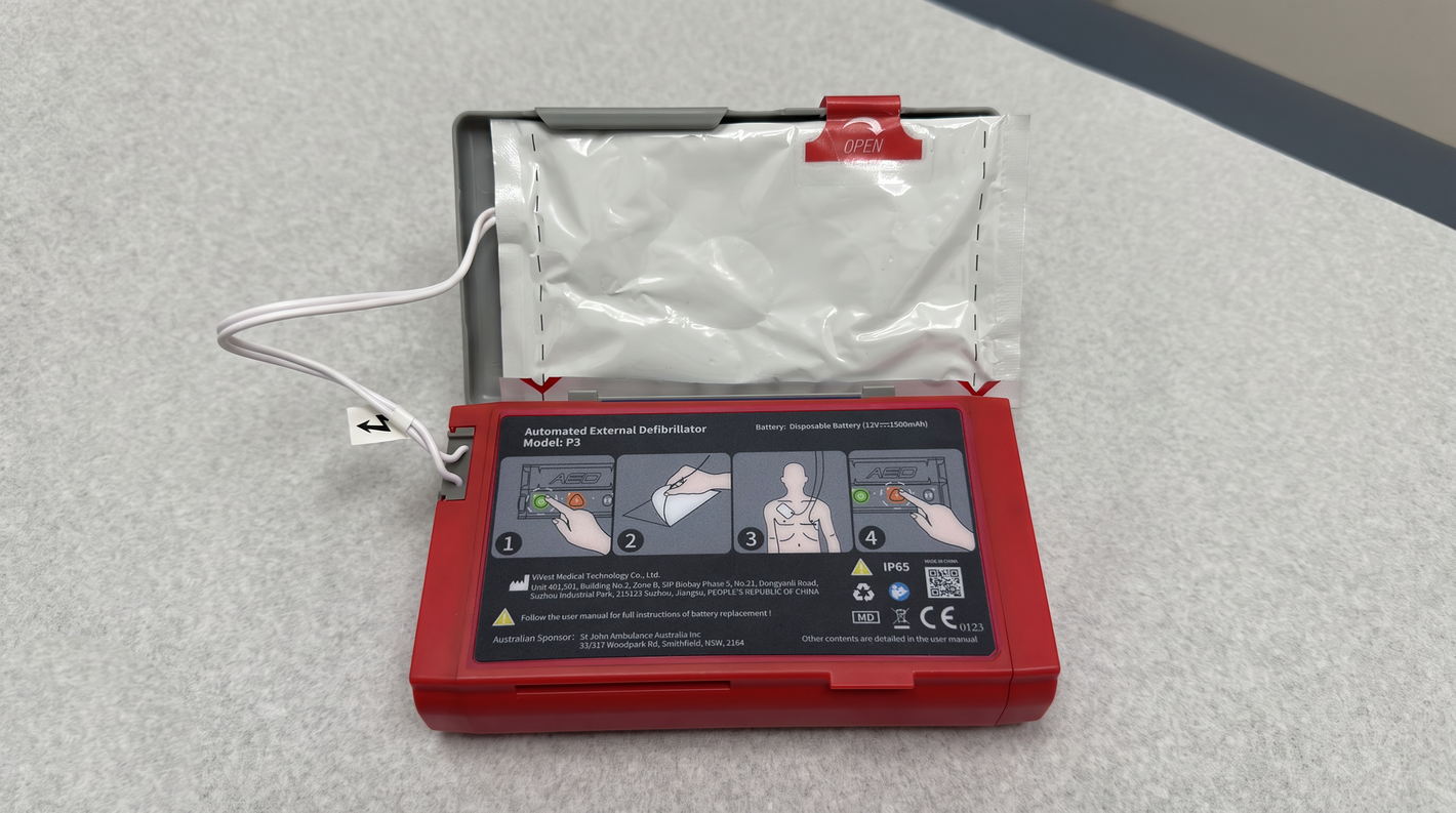 St John AED Pads & Batteries