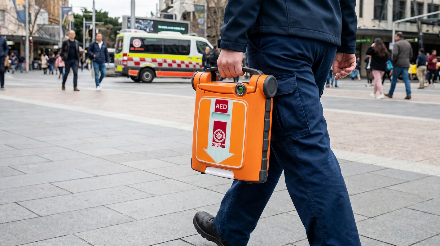 St John Defibrillators
