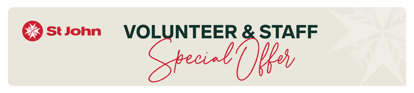 Staff and Volunteers Special Offer