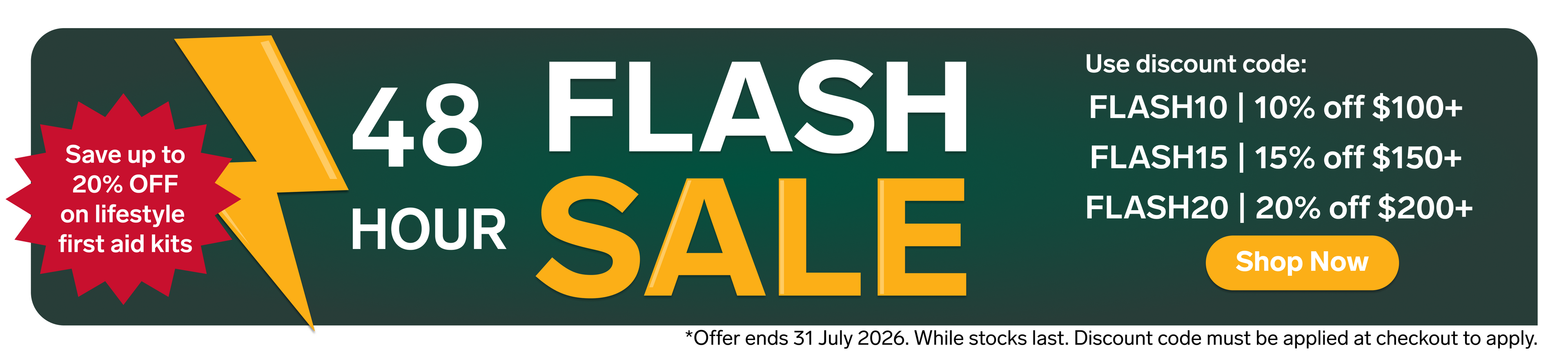 48-hour Flash Sale