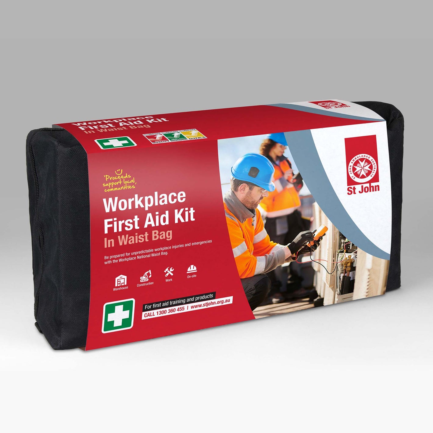 Workplace National First Aid Kit in Waistbag