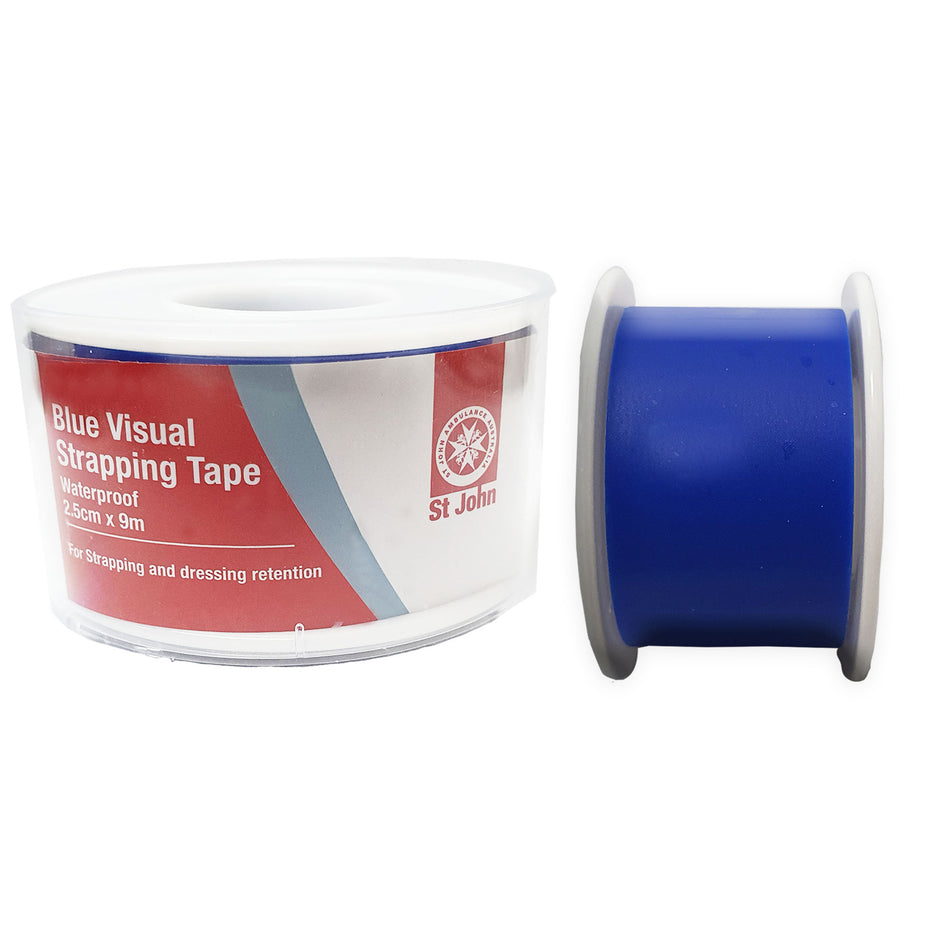 Strapping Tape Blue 2.5cm x 9m