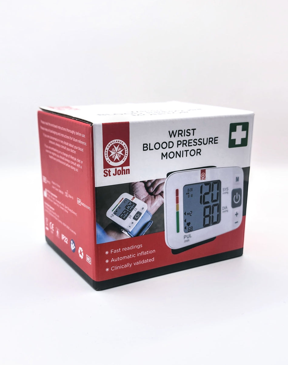 St John Wrist Blood Pressure Monitor