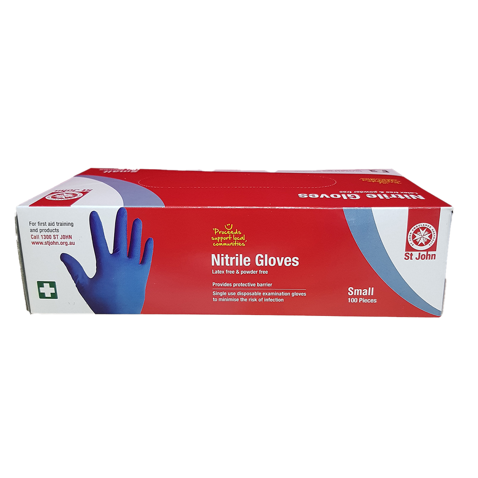 Nitrile Gloves Small - 100 Pack