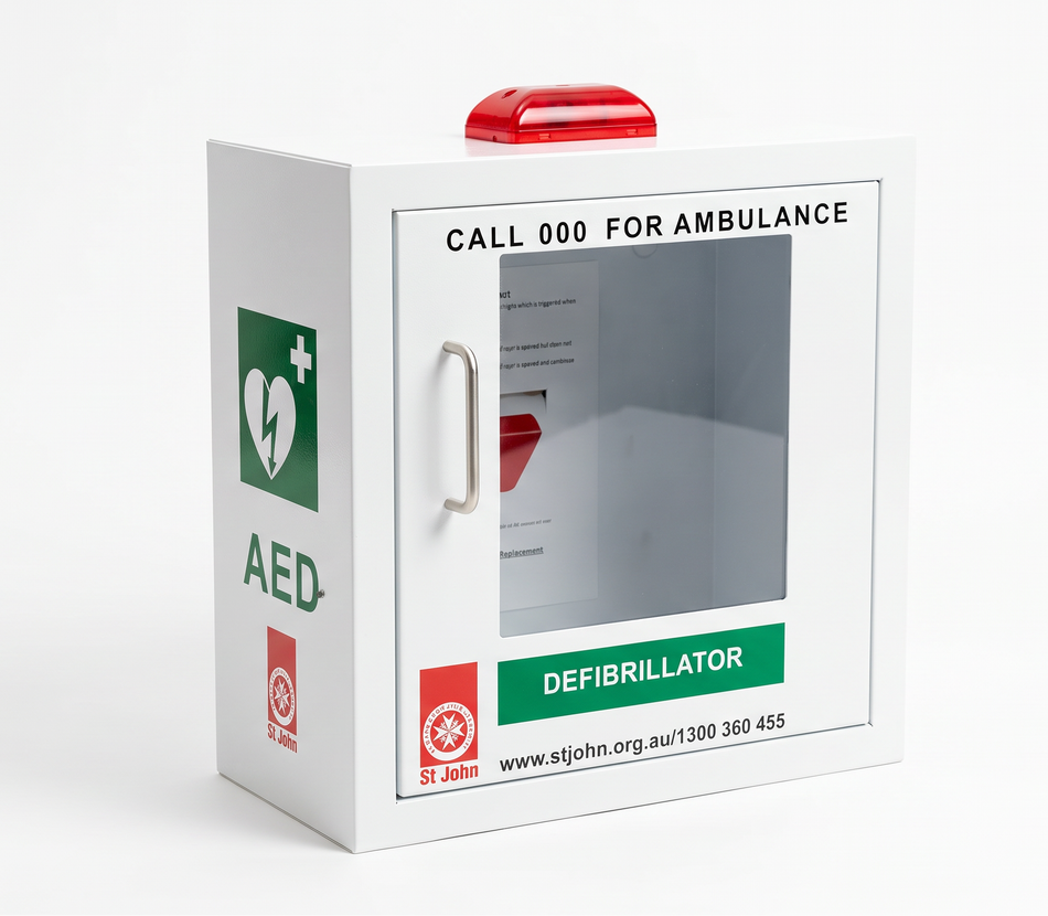 Indoor Defibrillator Cabinet - Wall Mounted