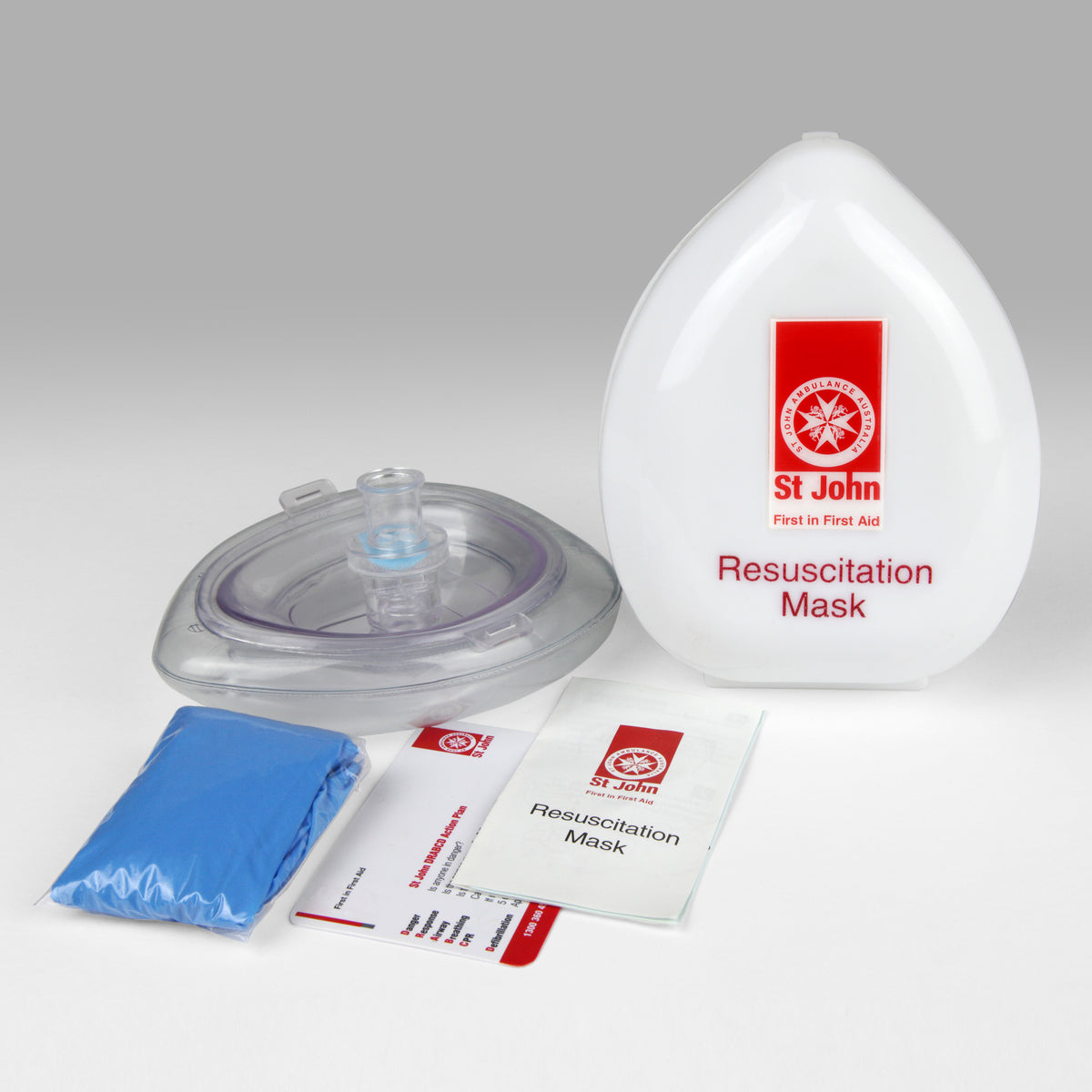 Resuscitation Mask - Reusable – St John Ambulance National Online Shop