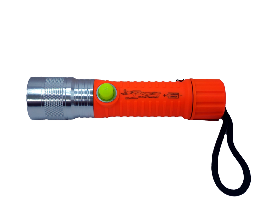 Waterproof Torch with Batteries