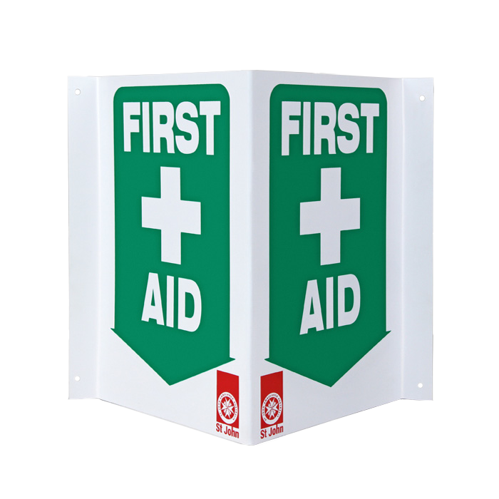 First Aid Signage 90 Degree