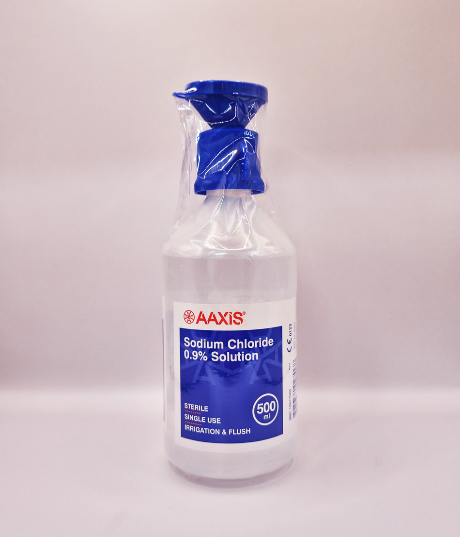 Sodium Chloride 0.9% Solution 500ml