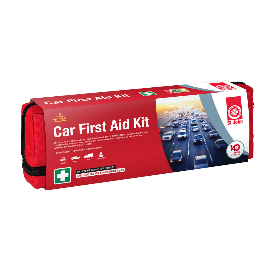 St John Car Safety First Aid Kit