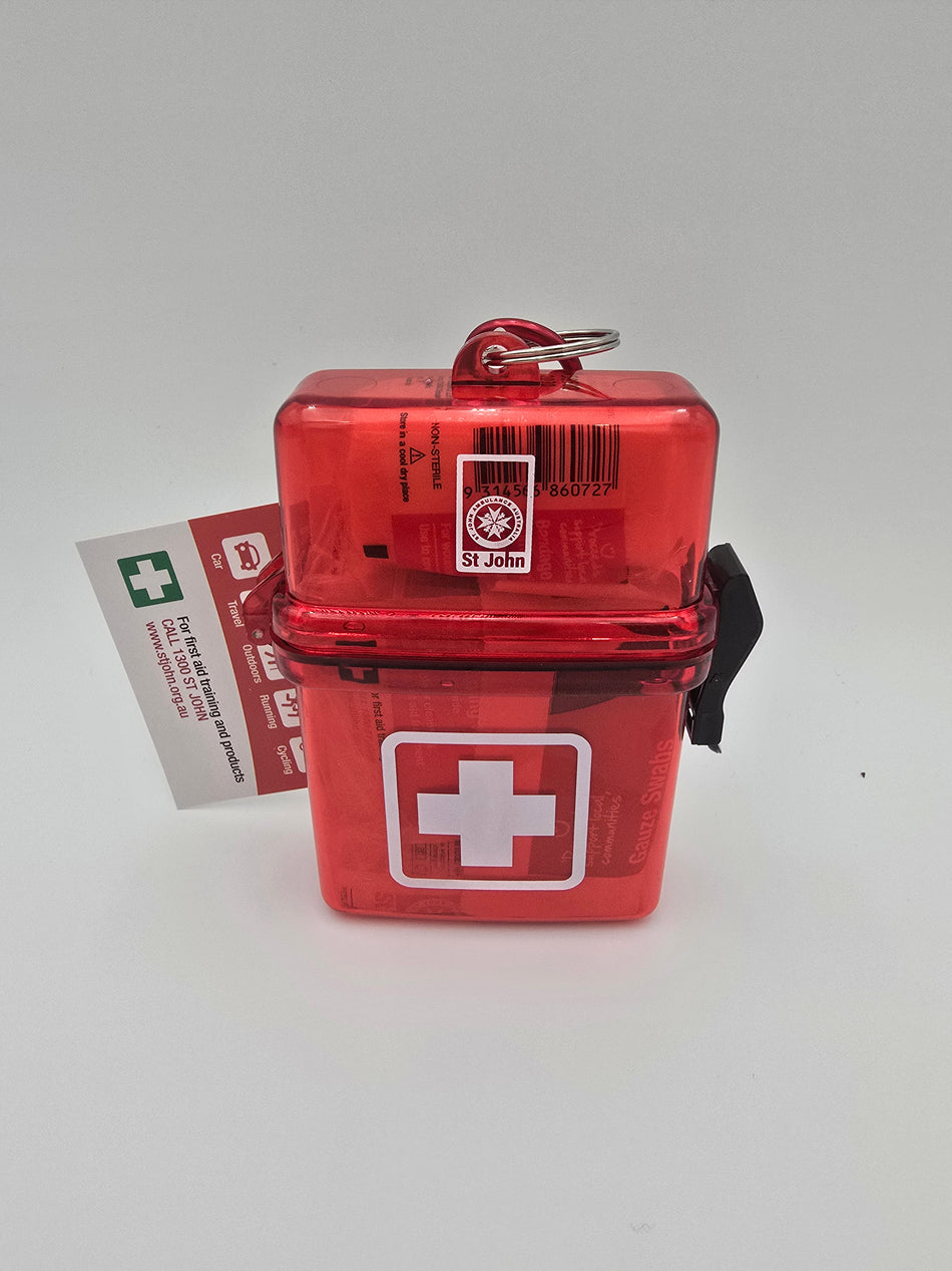 St John Carabiner Portable First Aid Kit