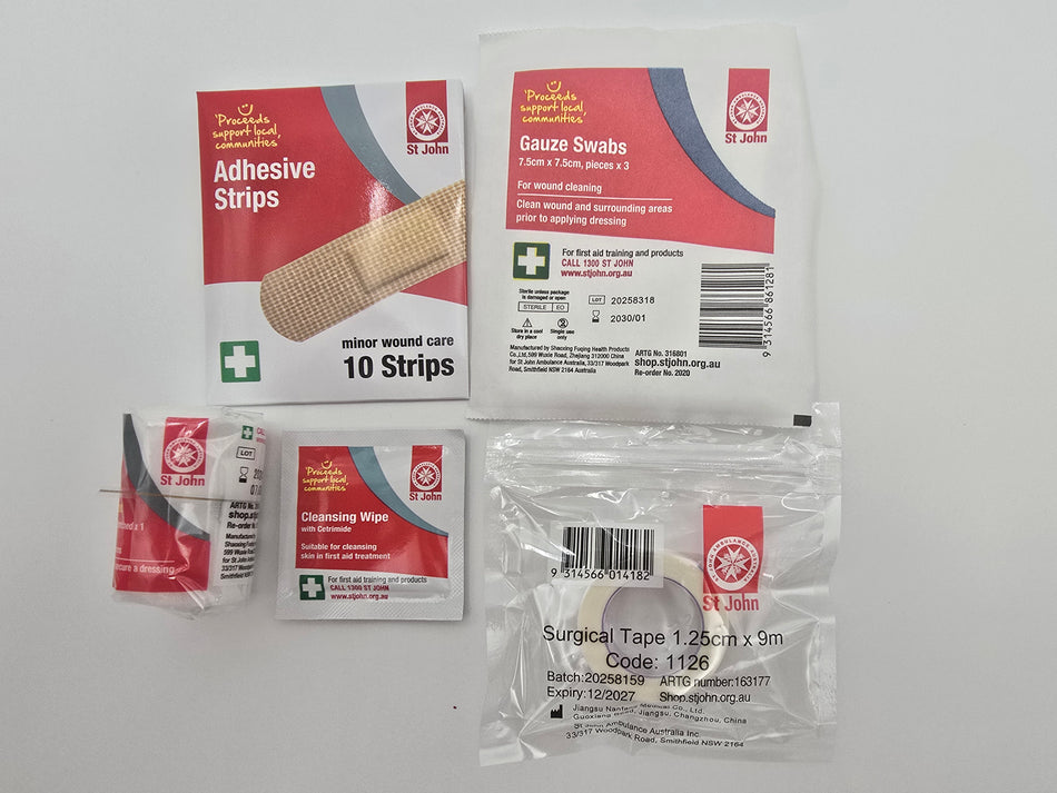 St John Carabiner Portable First Aid Kit