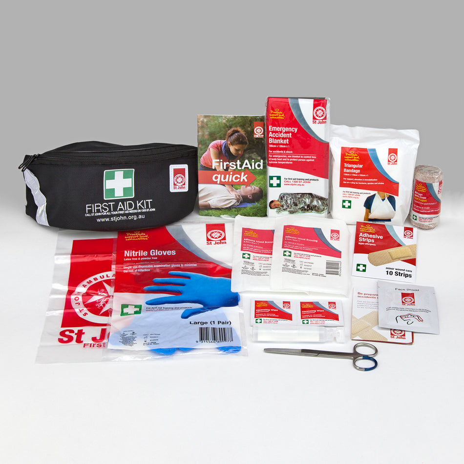 St John Field Hip Pouch First Aid Kit