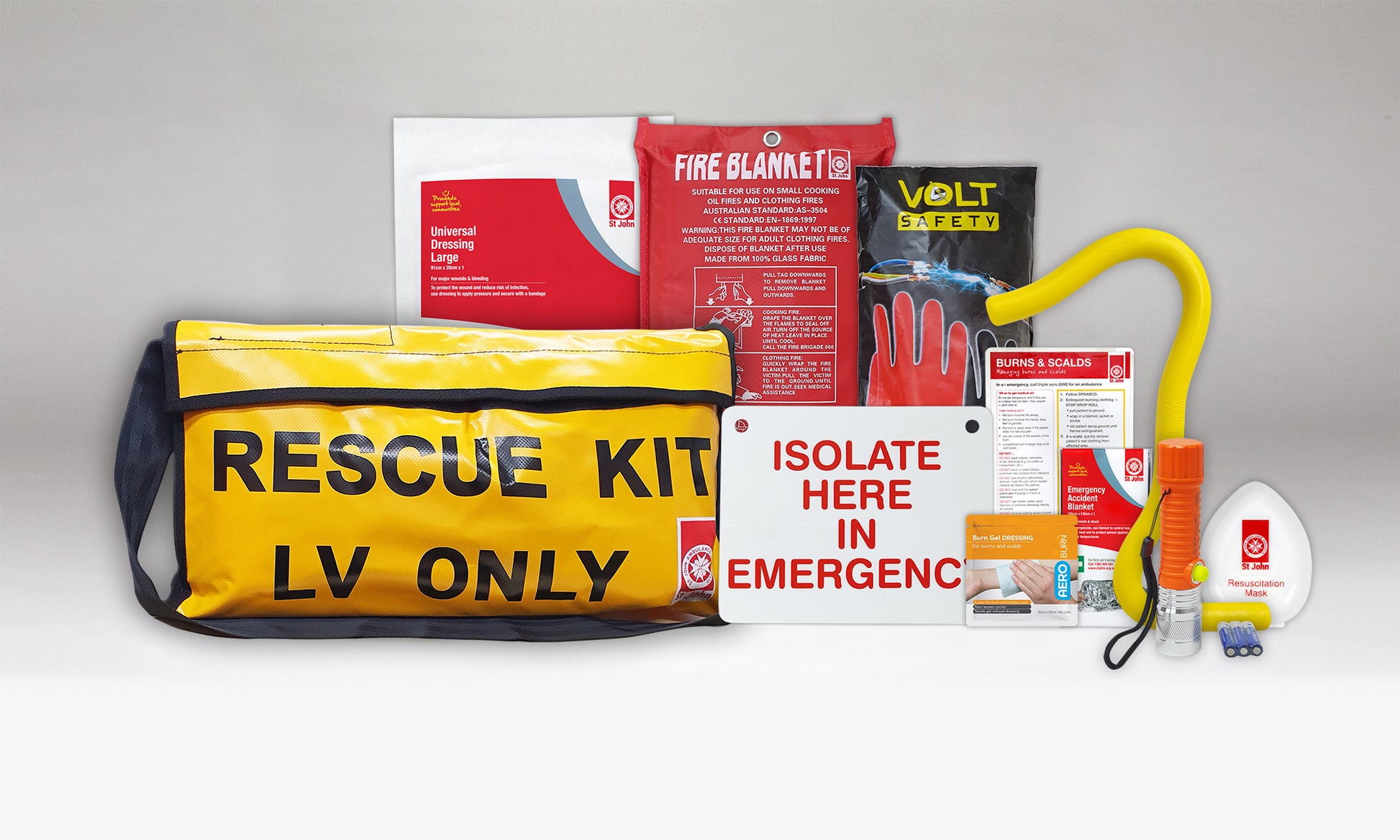 St John Low Voltage 1000v Rescue Kit – St John Ambulance National ...