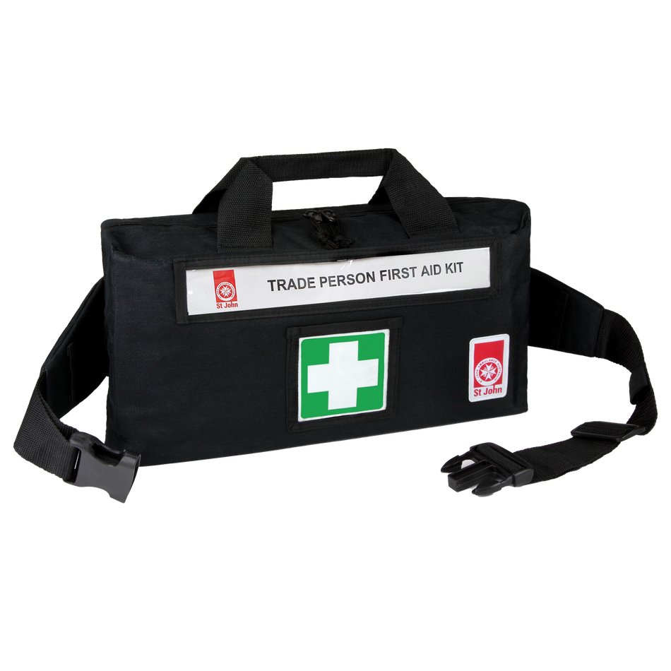 St John Tradesperson First Aid Kit - Soft Case Waist Bag