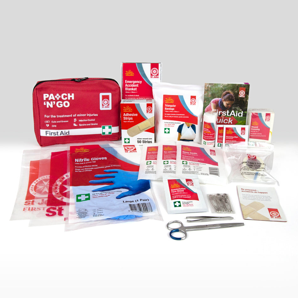 St John Personal First Aid Kit - Patch 'n' Go