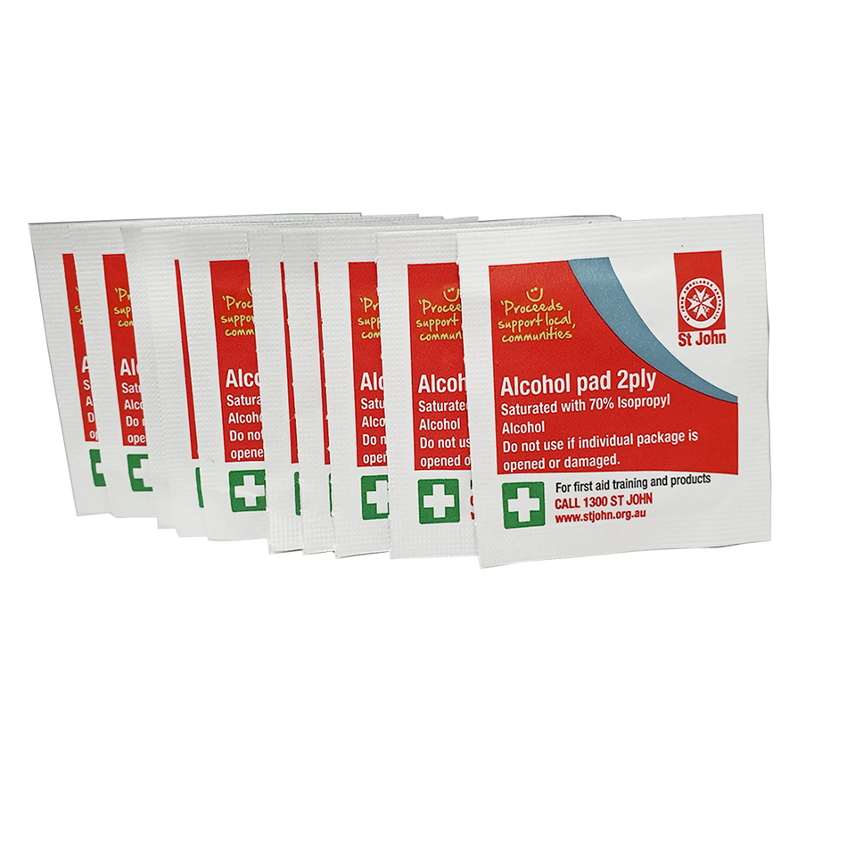 Swabs Alcohol 10 Pack