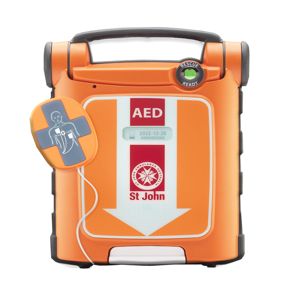St John G5 FA CPR Defibrillator - Hardcase Bundle