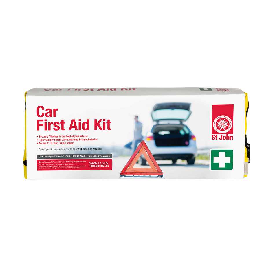 St John Car First Aid Kit (WHS Compliant)