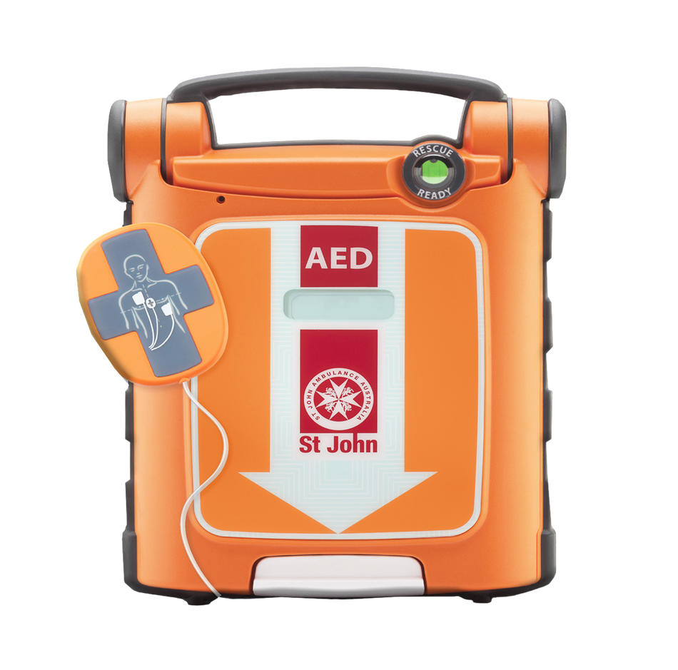 St John G5 Fully Automatic Defibrillator with CPR Feedback