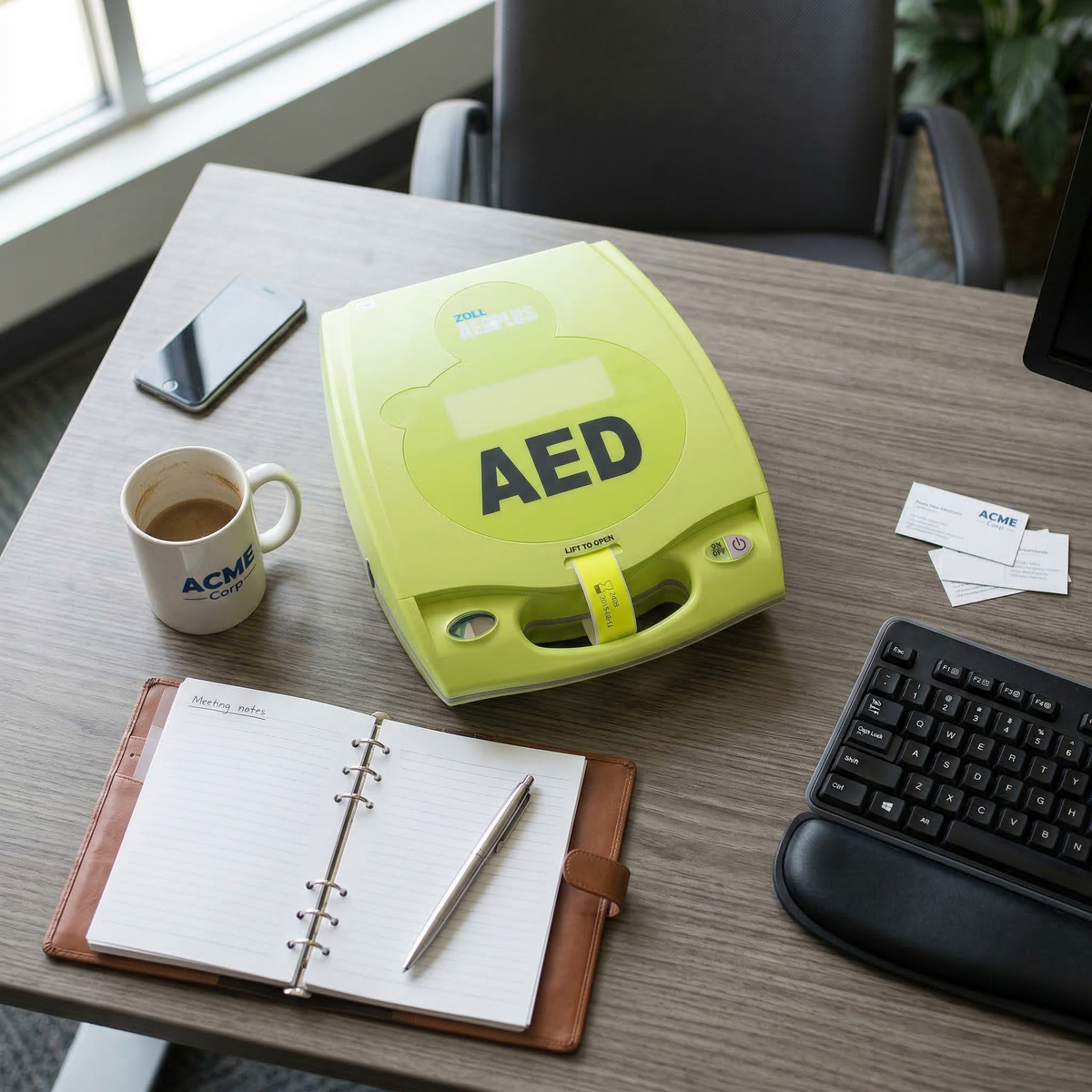 ZOLL AED Plus Fully Automatic Defibrillator – St John Ambulance ...