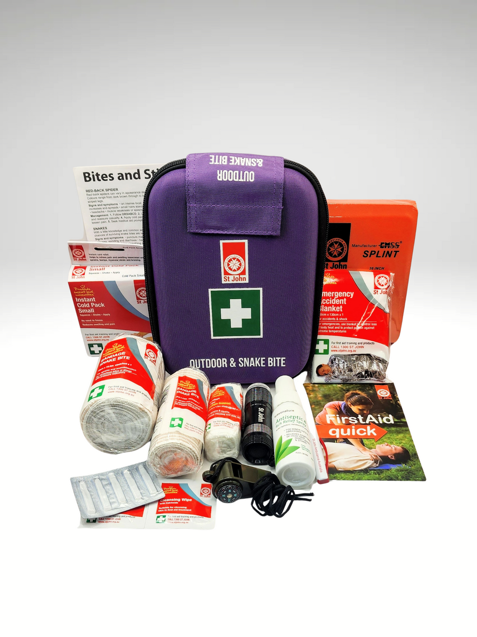 St John Outdoor and Snake Bite First Aid Module