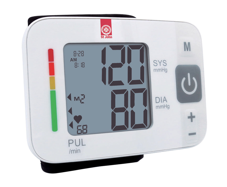 St John Wrist Blood Pressure Monitor