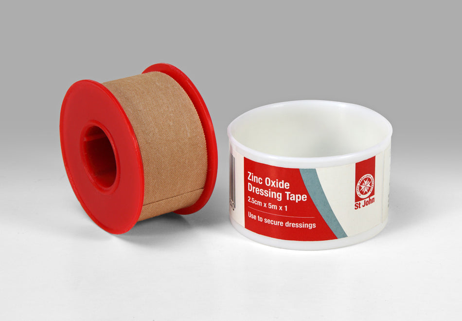 Zinc Oxide Dressing Tape - 2.5cm x 5m