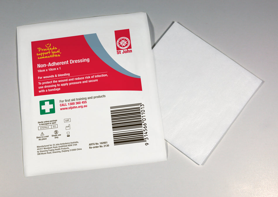 Non-adherent Dressing - 10cm x 10cm