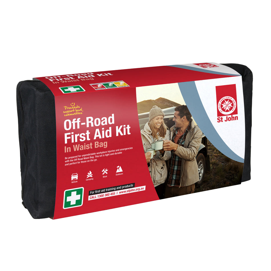 St John Off-Road First Aid Kit - Waist Bag