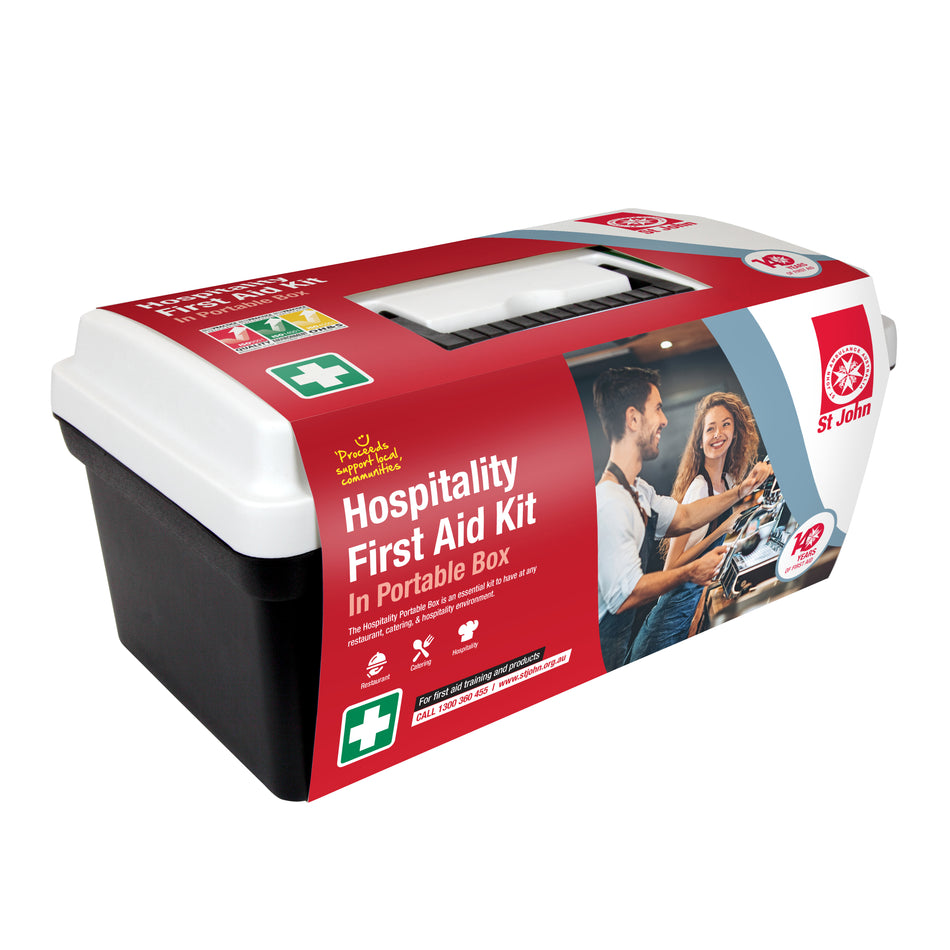St John Hospitality First Aid Kit - Portable