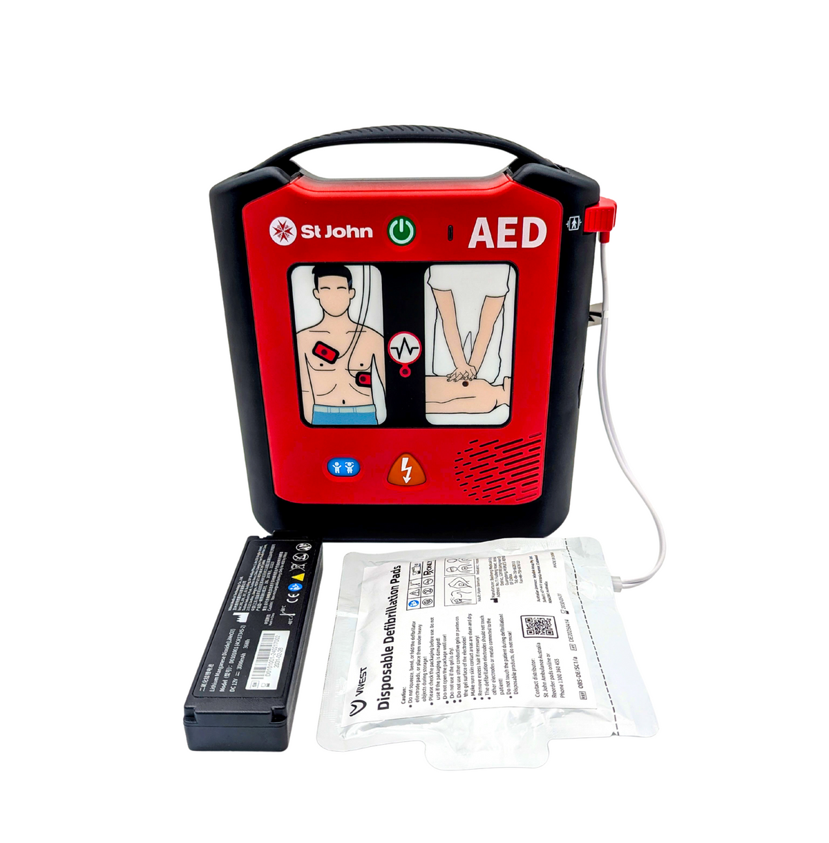 St John X1 Defibrillator – St John Ambulance National Online Shop