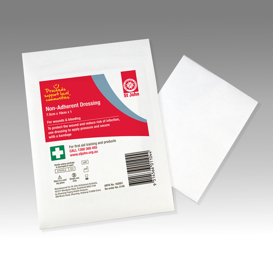 Non-adherent Dressing - 7.5cm x 10cm