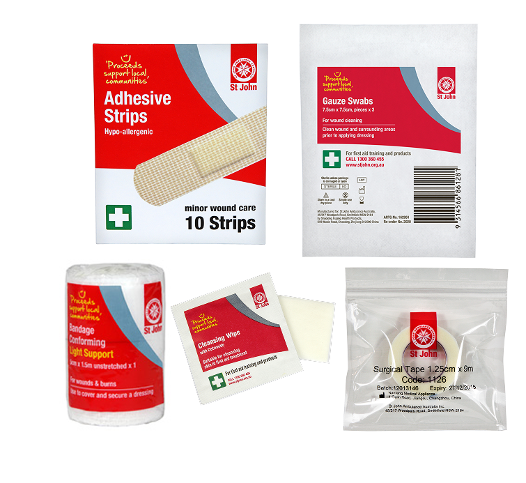 St John Carabiner Portable First Aid Kit