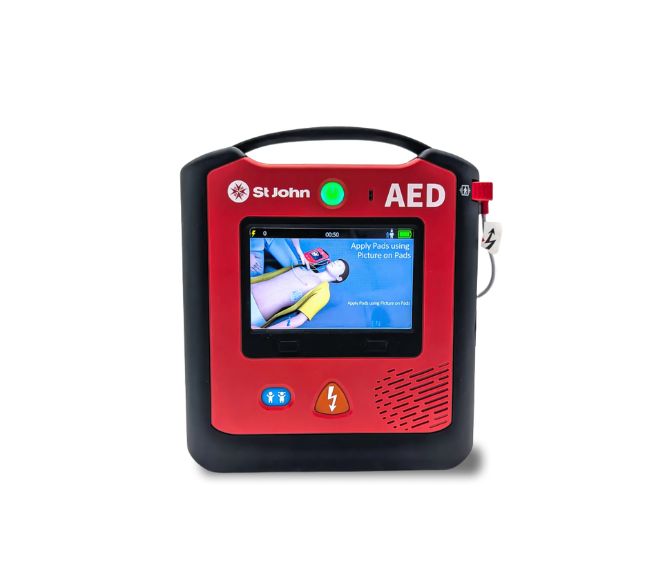 St John X3 Semi-Automatic Defibrillator Bundle