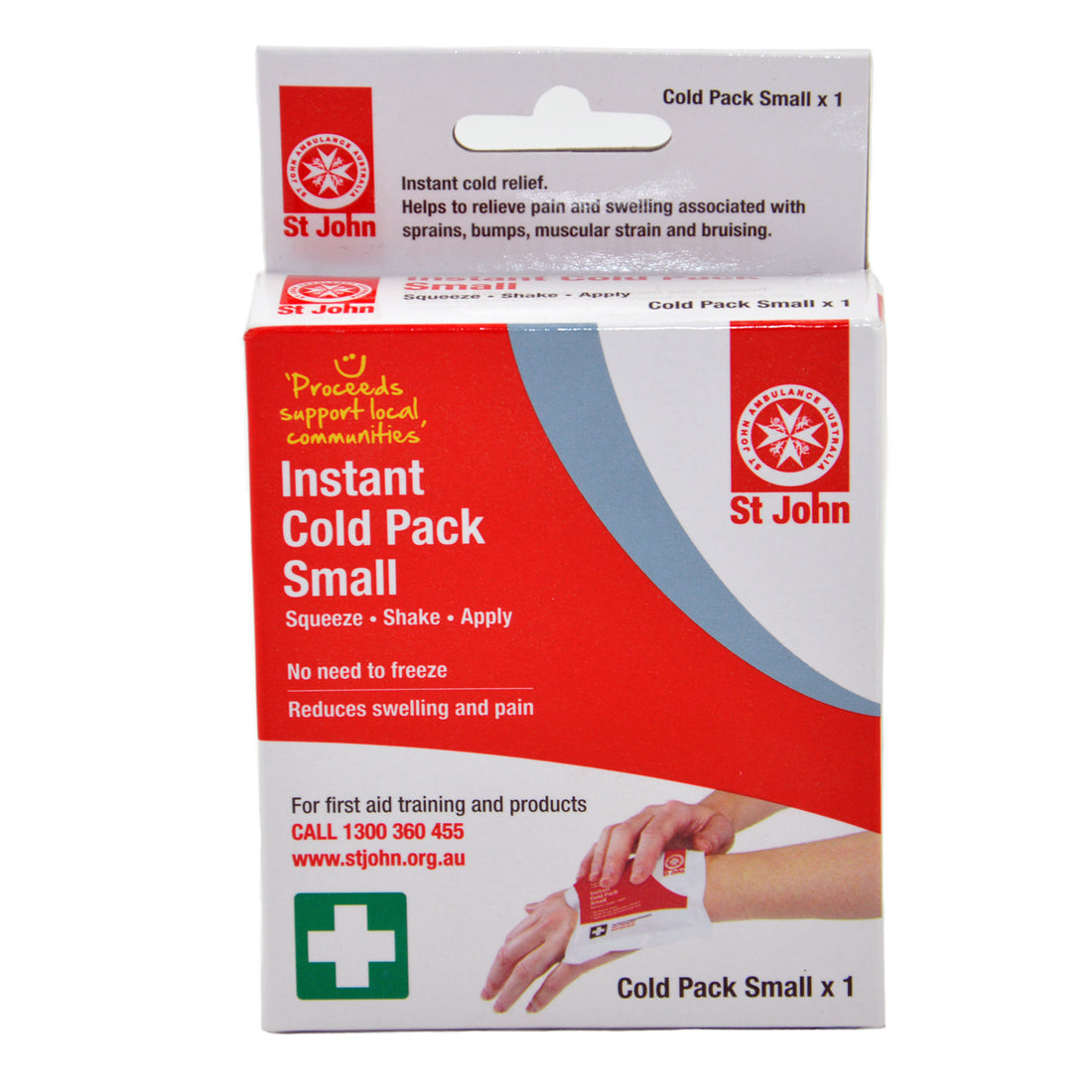 Non-Freeze Instant Cold Pack - Small – St John Ambulance National ...