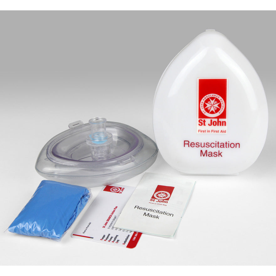 Resuscitation Mask Reusable St John Ambulance National Online Shop
